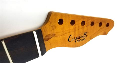 Carparelli T Style Roasted Flame Maple Neck With Rosewood Fingerboard