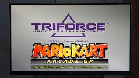 Triforce Arcade Mario Kart Arcade Gp Nintendo Wii Youtube