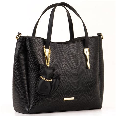 Bolsa Feminina Grande Rafitthy 28 21160D1 Preta Submarino