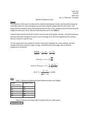 Justin Lee Ballistic Pendulum Lab Pdf Justin Lee Phys