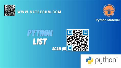 Python List Msk Technologies