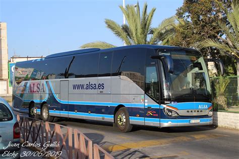 Alsa Setra S Hd De Alsa Cubriendo La L Nea Algec Flickr