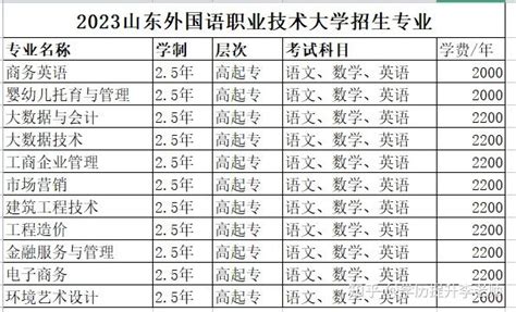 山东外国语职业技术大学成人高考报名 知乎