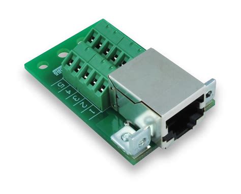 RJ50 10P10C Slim Breakout Board With Screw Terminals Winford Engineering