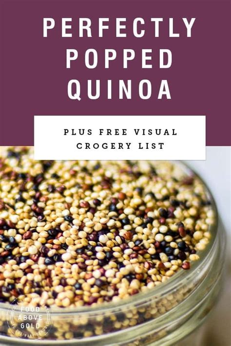 How To Make Puffed Quinoa Artofit