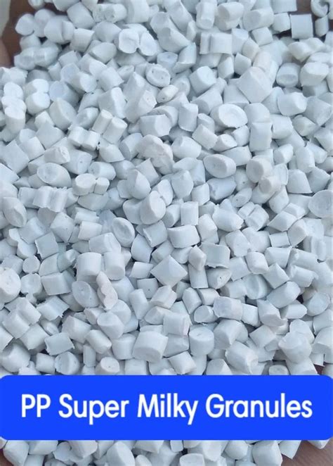 PP Super Milky Plastic Granules At Rs 78 Kg PP Milky Dana In New