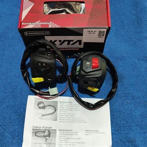 Jual Saklar Set Kiri Kanan Matic Ktc Kytaco Brands Udah Transformer Ke