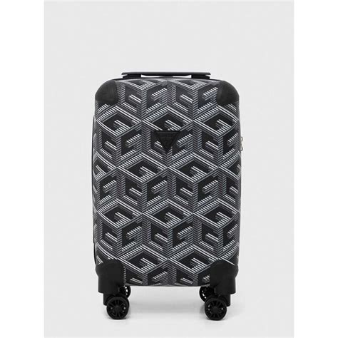 Куфар Guess в черно - GLAMI.bg