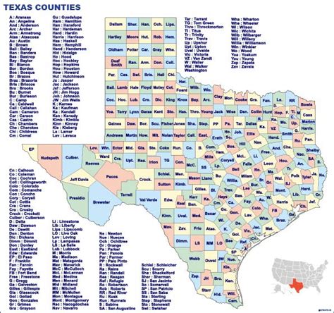 Texas counties | Wall maps of the world. THE WALL MAPS