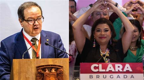 Rector De La Unam Felicita A Clara Brugada Tras Triunfo En Elecciones