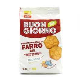 Biscotti Integrali Di Farro Buongiorno Bio La Finestra Sul Cielo G