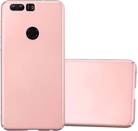 Cadorabo Hoesje Voor Honor 8 8 PREMIUM In METAAL ROSE GOUD Hard