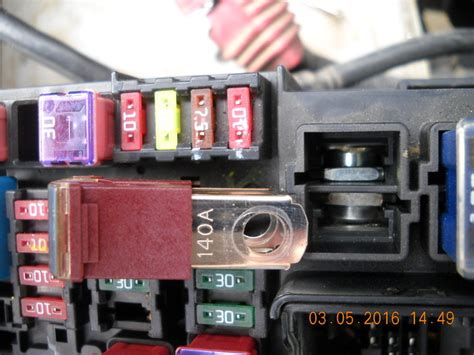 Alternator Fuse And Fuse Box Battery Wire Replacementupgrade Tacoma