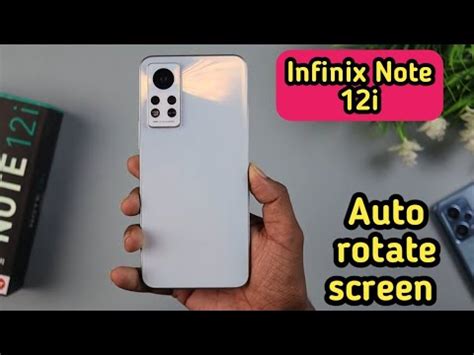 How To Enable Auto Rotate In Infinix Note I Auto Rotate Screen Enable