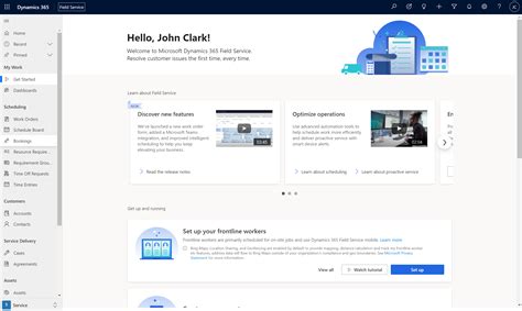 Comenzar Con Dynamics Field Service Microsoft Learn