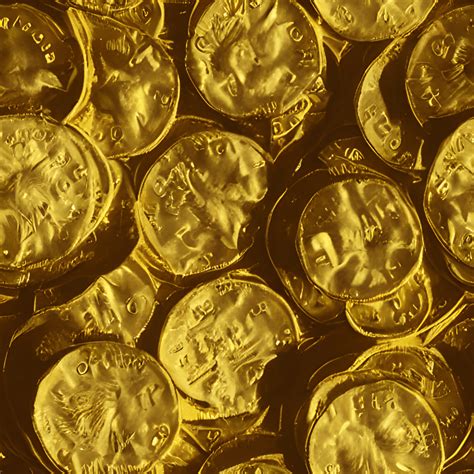 Gold Coin Pattern · Creative Fabrica