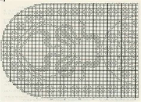 Pin di Aşkın Uygun su oval şemalar Schemi uncinetto filet Schema