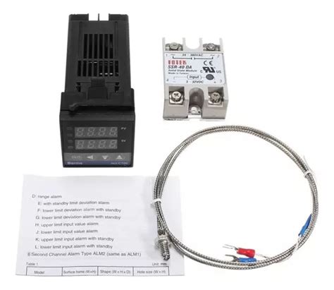 Conjunto De Controlador De Temperatura Digital Ldd Pid Cuotas