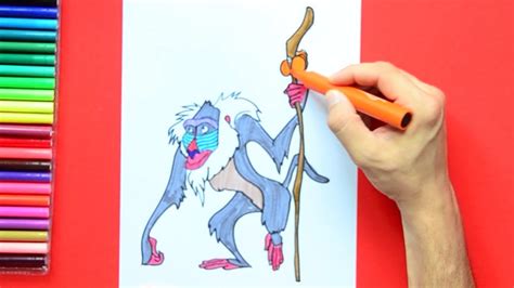 Lion King Simba Drawing Rafiki Rafiki s drawing of simba jpg simba rafiki drawing lion