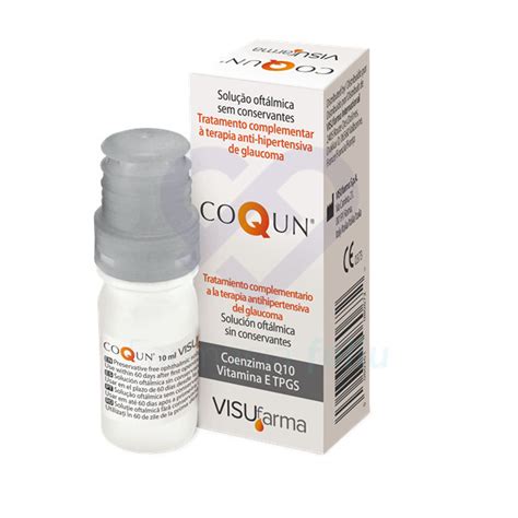 Coqun Colirio 10 Ml Terapia Antihipertensiva Del Glaucoma