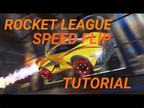 Rocket League Speed Flip Tutorial Youtube