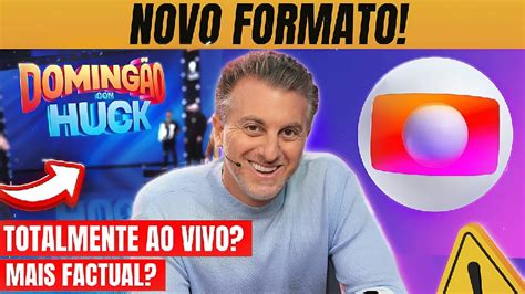 DOMINGÃO HUCK AO VIVO ENTENDA YouTube