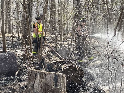 North Jersey Wildfire Expands To Acres But Is Contained