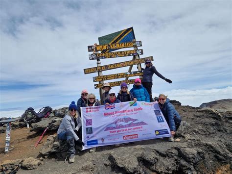 Mount Kilimanjaro Climb in aid of Breast Cancer Kent - Breast Cancer Kent