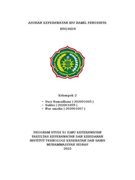 Keperawatan Hivaids Klp 1 Pdf Pdf