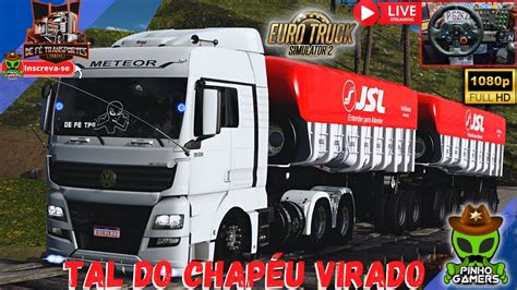 VW METEOR NO PUXE DO CHAPEU VIRADO RODOTREM CAÇAMBA ETS 2 YouTube