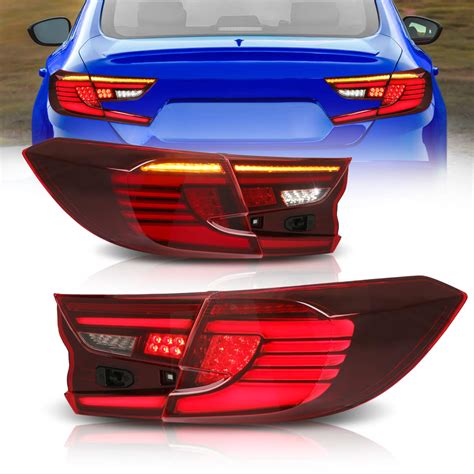 Buy Mostplus Led Tail Lights Compatible For Honda Accord