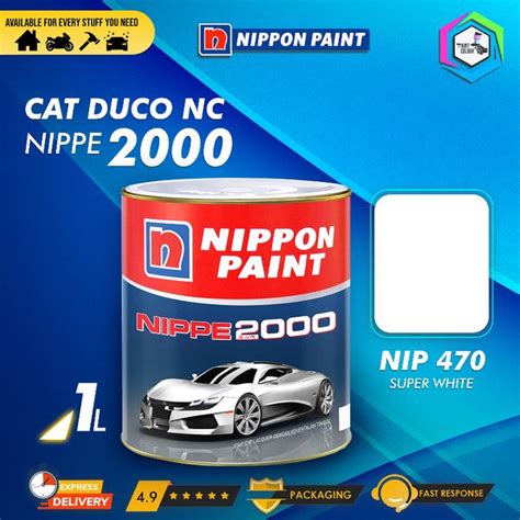 Jual Cat Duco Nippon Paint Nippe 2000 470 Super White Di Lapak Paint