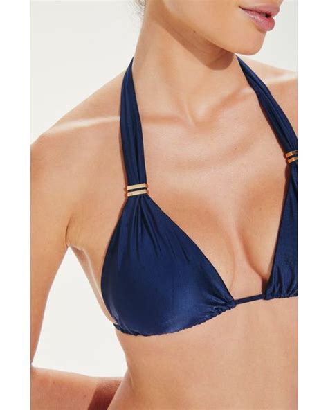 ViX Bia Bikini Top In Blue Lyst