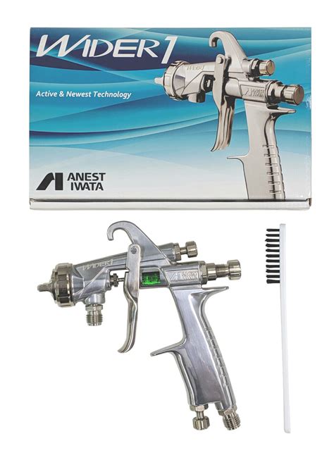 ANEST IWATA WIDER1 10E2P 1 0mm Pressure Feed Spray Gun Newest Model W