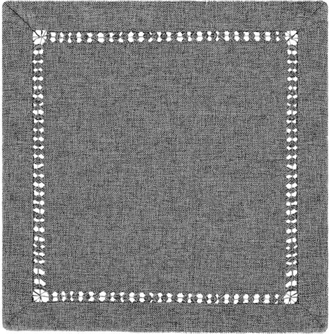 Amazon Grelucgo Double Hemstitched Solid Farmhouse Rustic Dark