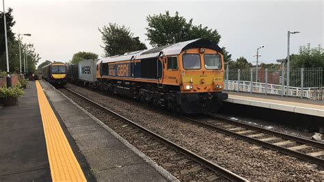 66752 The Hoosier State GBRf 4E53 With 49 Containers 10 16 Running 1