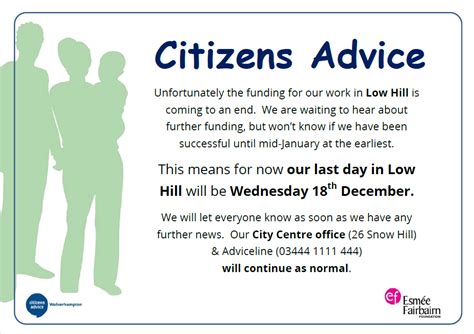 Citizens Advice Information