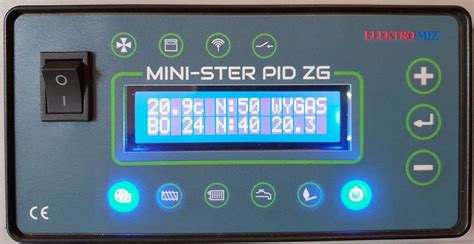 Sterownik Mini Ster PID ZG do SV200 z zapalarką Mini Ster PID ZG