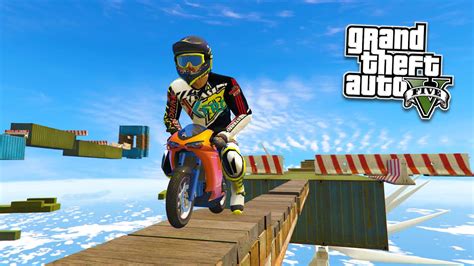 Gta 5 Mods Bike Stunts Challenges Mod W Mini Bike Gta 5 Ramp Mod