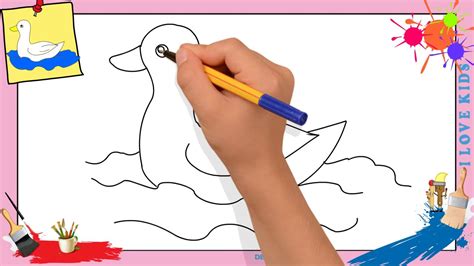 Dessin Canard Comment Dessiner Un Canard Facilement Pour Enfants