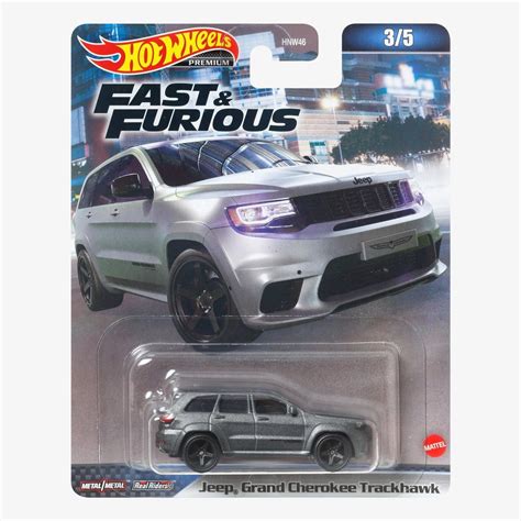 Hot Wheels Fast And Furious Premium Series Jeep Grand Cherokee Trackhawk