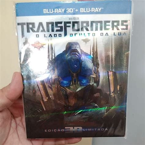 Transformers O Lado Oculto Da Lua Blu Ray Triplo Shopee Brasil