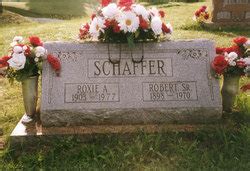 Robert Schaffer Sr 1898 1970 Memorial Find A Grave