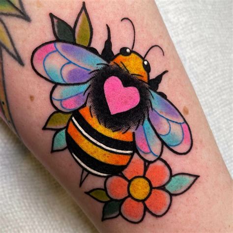 Girly Bee Tattoo Ideas That Will Blow Your Mind