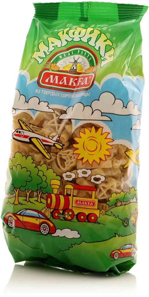Макфа Макароны Макфики любимые игрушки из твердых сортов пшеницы, 250 г ...