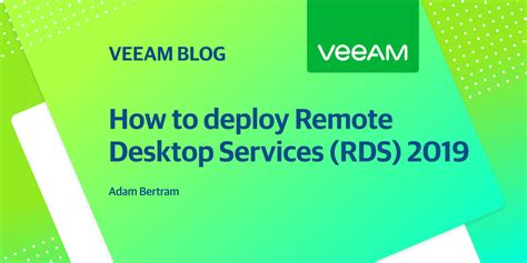 How To Deploy Remote Desktop Services Rds 2019