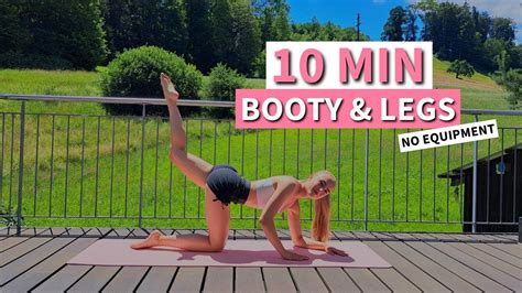 10 Min Booty And Legs No Equipment Youtube