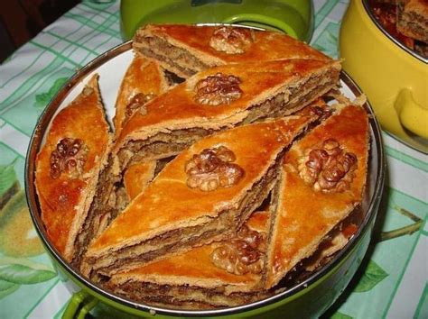 пахлава медовая.... напоминает морской берег | Cooking, Food, Greek recipes