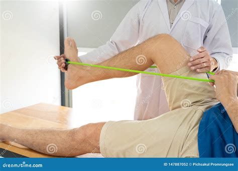 Physiotherapist Doctor Rehabilitation Consulting Physiotherapy Giving