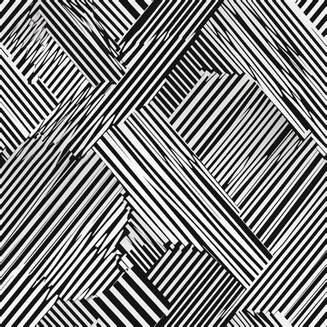 Premium Ai Image A Black And White Abstract Pattern With Diagonal Lines Generative Ai